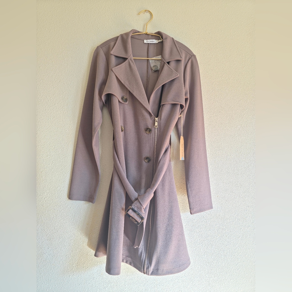 Blu Pepper Dusty Pink Long Sleeve Dress